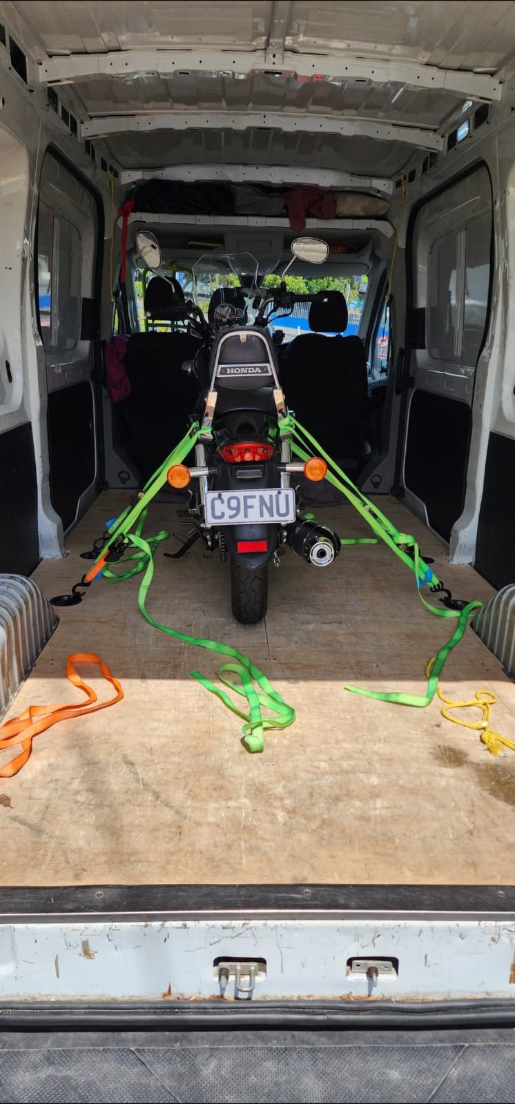 motorcycle transport