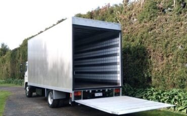 truck with a man in Auckland