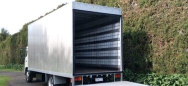 truck with a man in Auckland