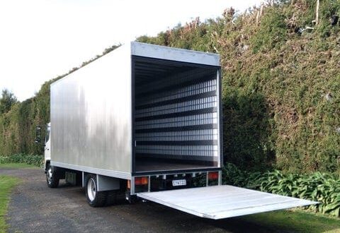 truck with a man in Auckland