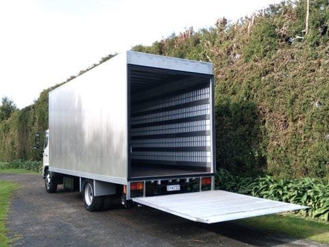 truck with a man in Auckland